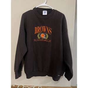 Vintage Logo 7 Cleveland Browns Crewneck
